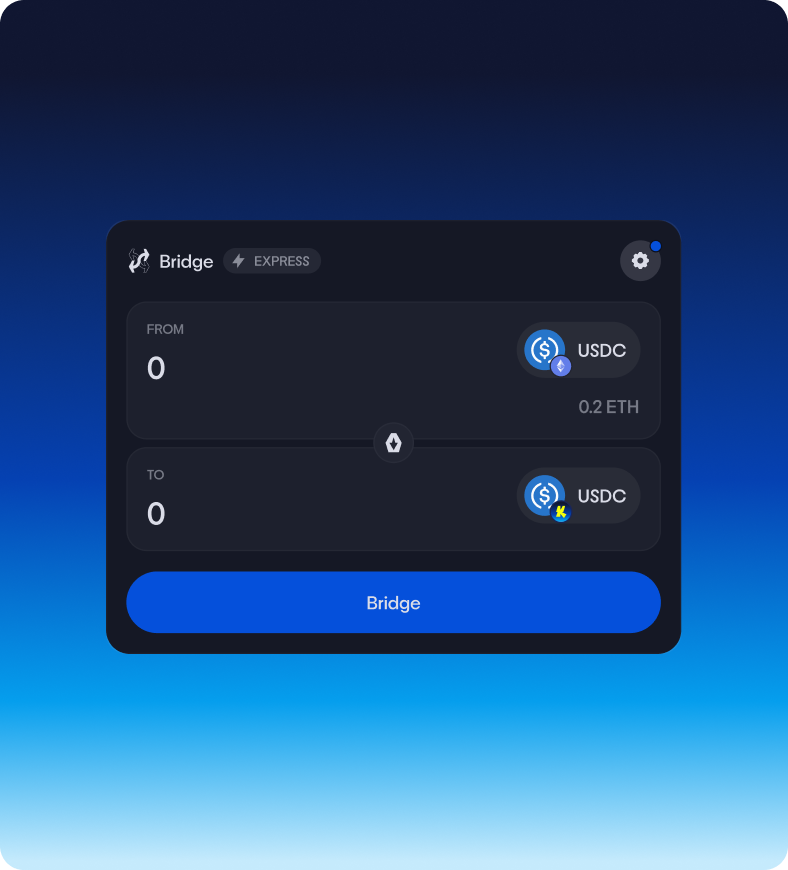 Binance wallet screen