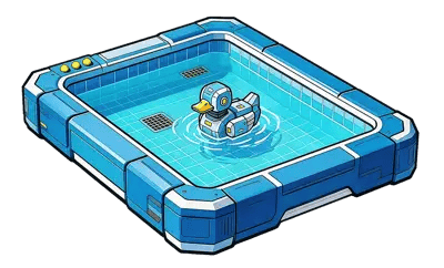 No pools