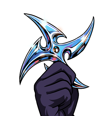 chrome shuriken
